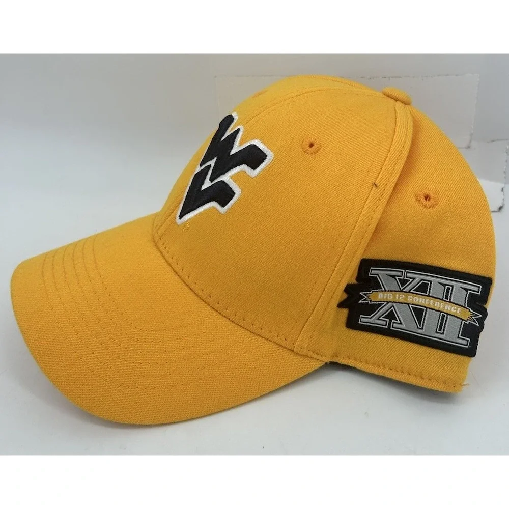 West Virginia Mountaineers Top Of The World One‎ Fit Yellow  One Size Fitted NEW